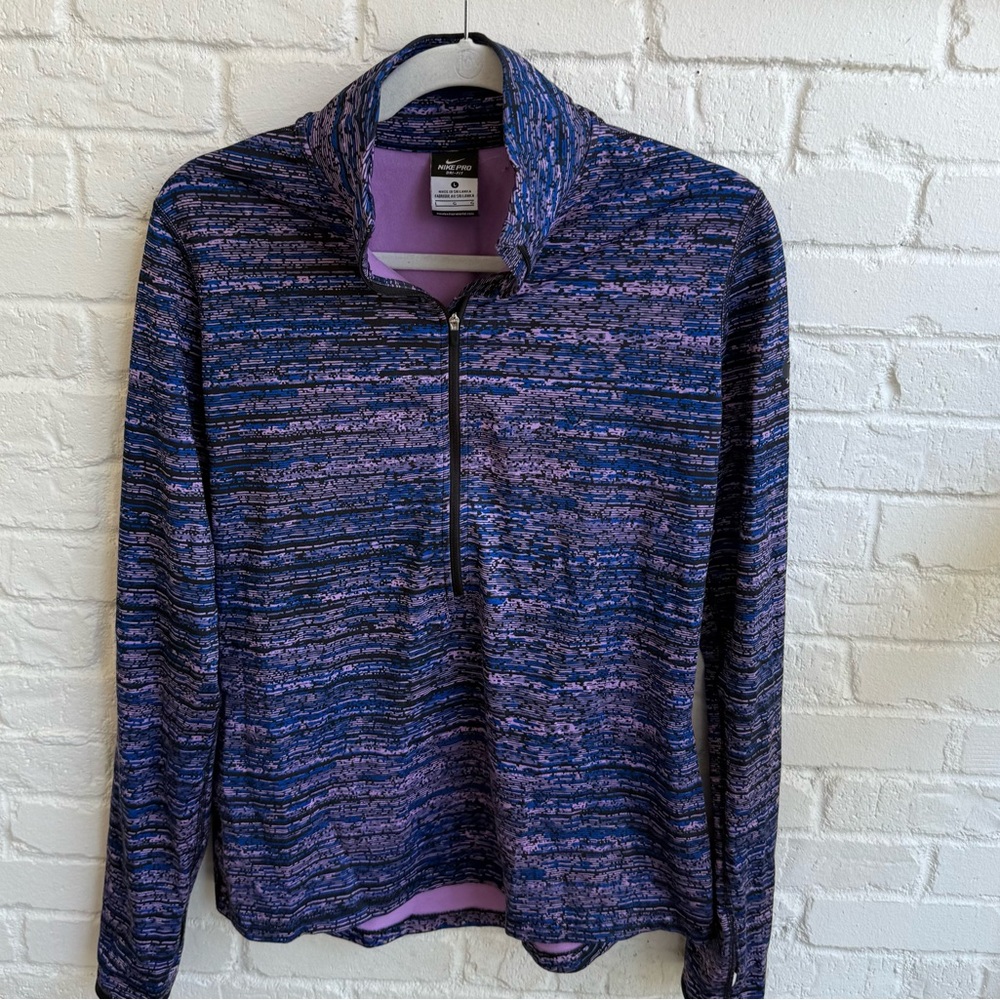 Nike Pro Half Zip Long Sleeve